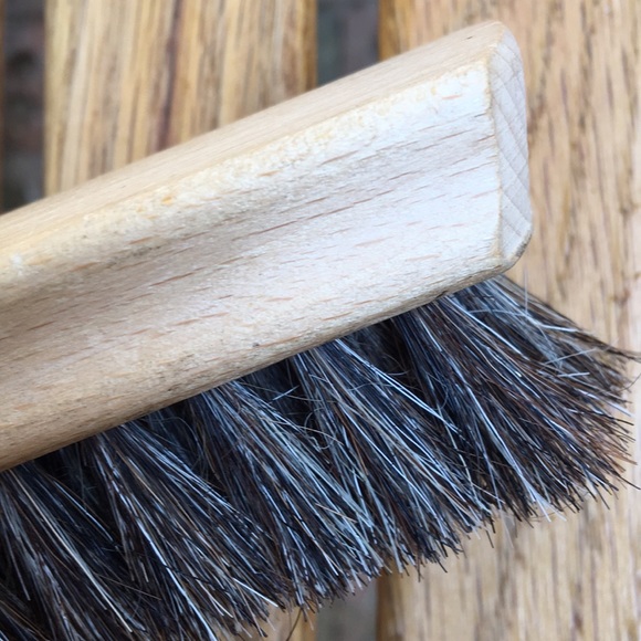 100% Horsehair Maple Shoe brush Made in USA 7” - Picture 4 of 9